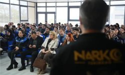Tekirdağ'da Üniversite öğrencilerine Narko gençlik bilgilendirmesi