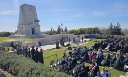 Çanakkale Kara Savaşları'nda hayatını kaybedenler 'Yalnız Çam'da anıldı