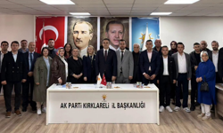 AK Parti Kırklareli’nde Toplantı Düzenlendi