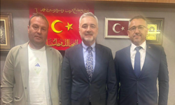 Vekil Sarıçam, Çölgeçen’i Gazi Meclis’te Ağırladı