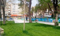 Dingiloğlu Parkı’nda Çalışmalar Tamamlanmak Üzere