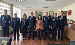 Polis Haftası’nda Kofçaz Kaymakamlığı’na Ziyaret