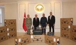 Sınır Güvenliği İçin Alınan 17 Drone Teslim Edildi