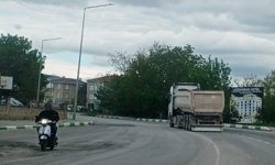 Şehir İçinde Hız Yapan Kamyonlar Endişe Yaratıyor