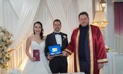Başkan Talay Nikah Törenini Gerçekleştirdi