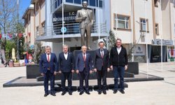 Belediye Başkanları Büyükkarıştıran’da Buluştu