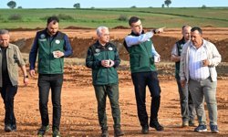 Vali Turan Ahmetbey Göleti Projesini İnceledi