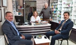 Kaymakam Özderin’den Taziye Ziyareti
