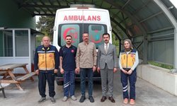 Kaymakam Özderin’den Sağlık Birimine Ziyaret