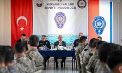 Vali Turan Özel Harekât Polisleriyle Bir Araya Geldi