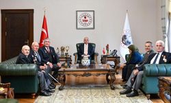 Şehit Annesi ve Gazilerden Vali Turan’a Ziyaret
