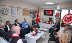 Vali Uğur Turan Gazilerle Bayramlaştı