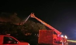Yanan evde mahsur kalan yaşlı çift hayatını kaybetti