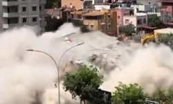 Kontrolsüz yıkım faciaya davetiye çıkardı: Kadın son anda kaçtı