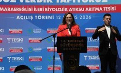 Marmaraereğlisi'nde kapasitesi 6 kata çıkarılan atıksu arıtma tesisi hizmete açıldı