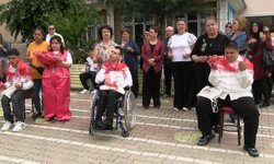 Edirne'de temsili askerlik töreninde duygu dolu anlar yaşandı: Özel bireyler askere uğurlandı