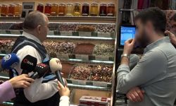 Mısır Çarşısı'nda bayram öncesi denetim