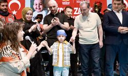 Sultanbeyli'de kanseri yenen Zeyd için binlerce balon gökyüzüne bırakıldı