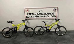 Kapaklı’da bisiklet çalan 2 çocuk yakalandı