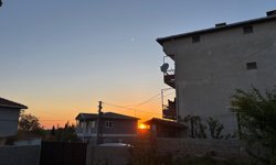 Kırklareli’nde Gün Batımı Kartpostallık Görüntüler Oluşturdu