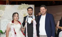 Başkan Talay Cem ve Saida’nın Düğün Törenine Katıldı