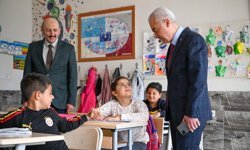 Vali Turan’dan Vali Faik Üstün İlkokulu’na Ziyaret