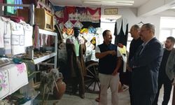 Kaymakam Özderin Evciler Köyü Kültür Evi’ni Ziyaret Etti