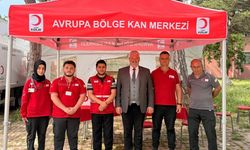 Pehlivanköy’de Kan Bağışı Kampanyasına Destek