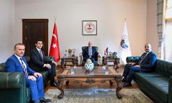 Vali Turan, Bakanlık Heyetini Ağırladı