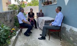 Kaymakam Özderin’den Aile Ziyaretleri