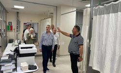 Lüleburgaz Devlet Hastanesi’nde Yeni Bölümler İncelendi