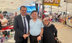 Başkan Özalp Pazar Esnafı ve Vatandaşlarla Buluştu