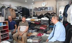 Kaymakam Özderin’den Esnaf Ziyareti