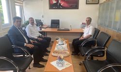 Kaymakam Özderin’den Taziye Ziyareti