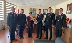 Jandarma Teşkilatından Kaymakam Ünlü’ye Ziyaret
