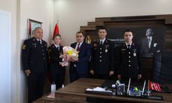 Jandarma Teşkilatından Kaymakam Balaban’a Ziyaret