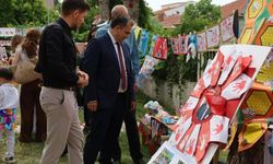 Kaymakam Balaban Vize Anaokulu’nda Yıl Sonu Sergisini Ziyaret Etti