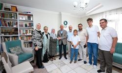 Vali Turan’dan Hacı Eser Çiftine Ziyaret