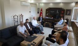 İl Müftüsü Eviş’ten Kaymakam Balaban’a Ziyaret