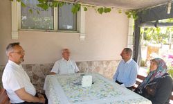 Kaymakam Özderin’den Şehit Ailesine Ziyaret
