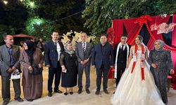 Başkan Recep Gün Genç Çiftin Mutluluğuna Ortak Oldu