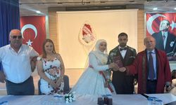Başkan Çamlıca Genç Çiftin Nikahını Kıydı