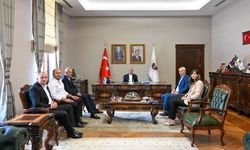 Vali Turan Yeni Seçilen Muhtarları Kabul Etti