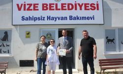 Minik Öğrenci Barınak Gönüllüsü Oldu