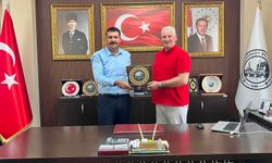 Kaymakam Yıldız’dan Belediyeye Veda Ziyareti