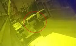Tekirdağ'da görünmez kaza kamerada: Motosiklet sürücüsü küplere bindi