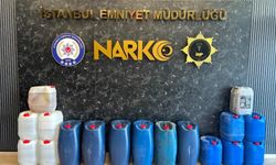 İstanbul’da 519 kilo sıvı metamfetamin ele geçirildi