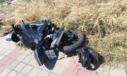 Keşan’da otomobil ile çarpışan motosikletin sürücüsü yaralandı