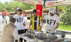 Muğla'da Aziz Yıldırım için lokma döküldü