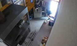 Edirne'de çocuk hırsızlar kameraya yansıdı